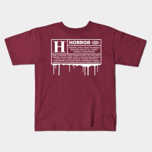 Horror Lover Kids T-Shirt